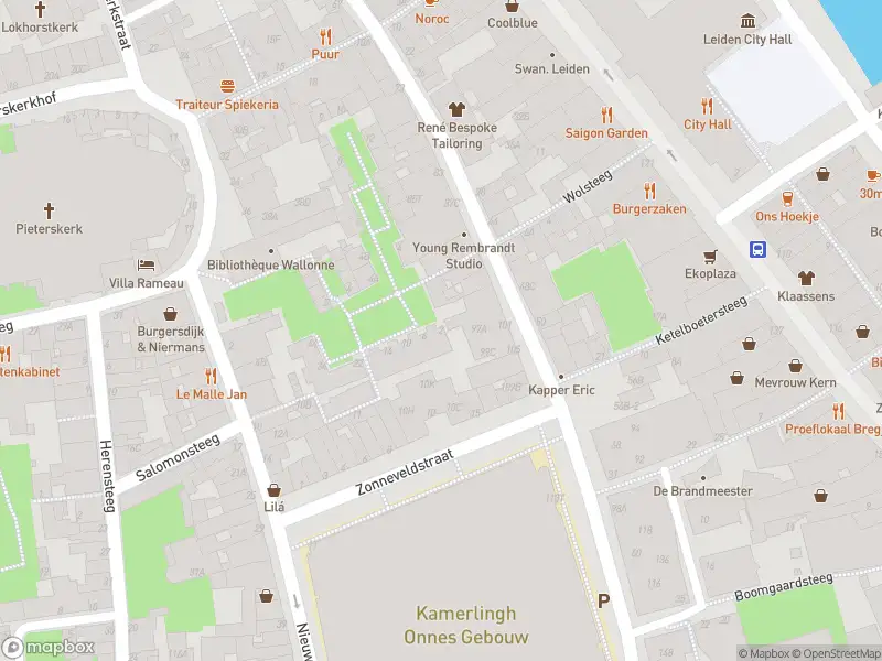 Ambulance met grote spoed naar de Gekroonde Liefdepoort in Leiden