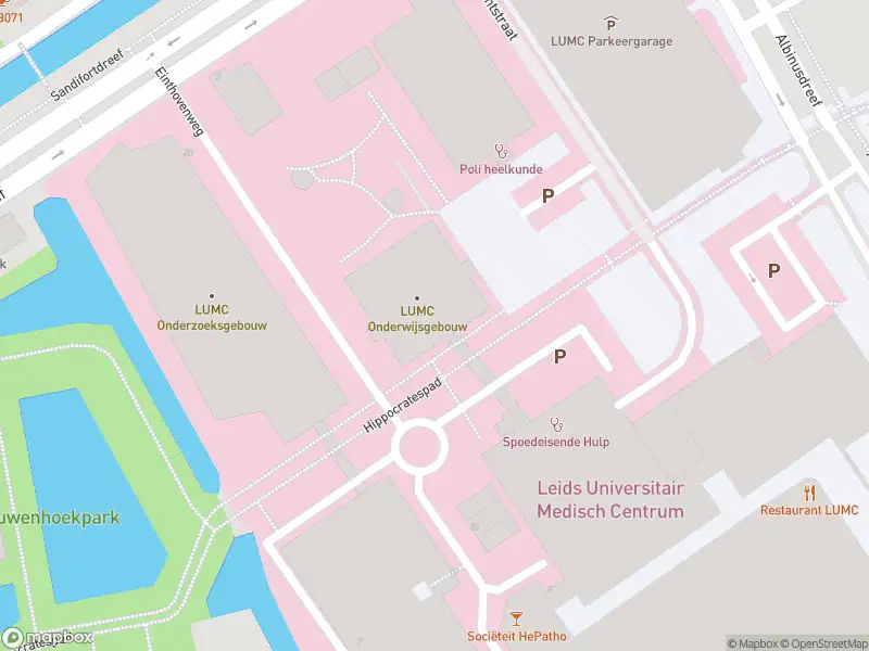 Besteld ambulance vervoer naar de Hippocratespad in Leiden