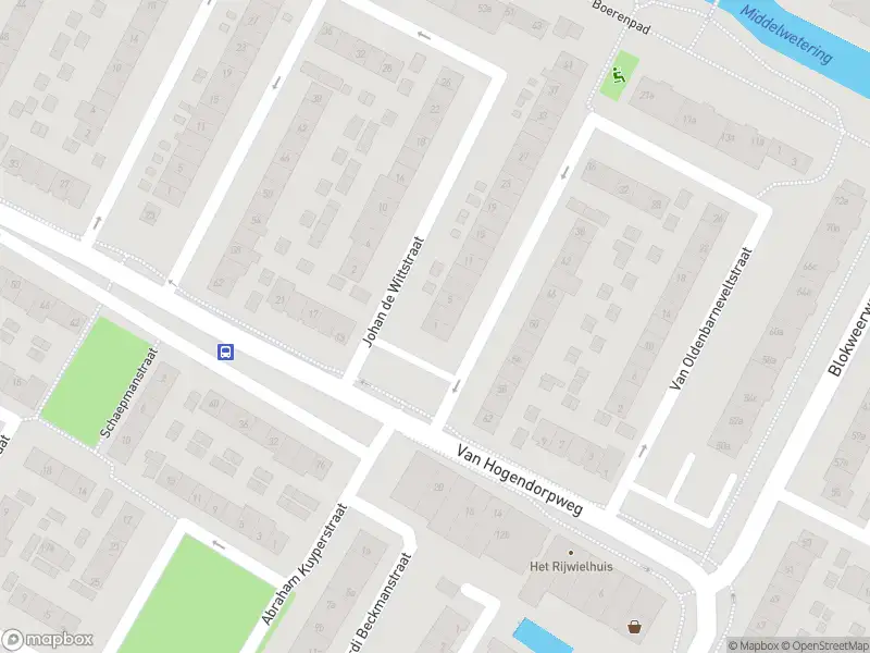 Ambulance met grote spoed naar de Johan de Wittstraat in Alblasserdam
