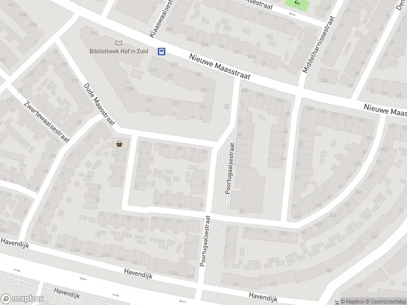 Ambulance met grote spoed naar de Oude Maasstraat in Schiedam