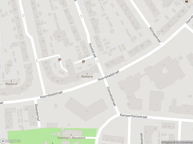 Brandweer met gepaste spoed naar de Hoornbladstraat in Almelo vanwege afgaan automatisch brandalarm