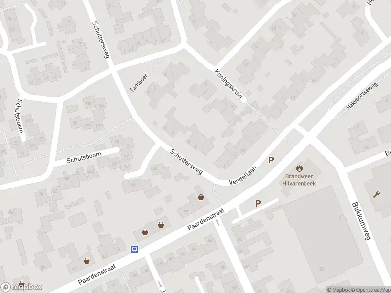 112 melding Overlastmelding Schuttersweg in Hilvarenbeek gesloten