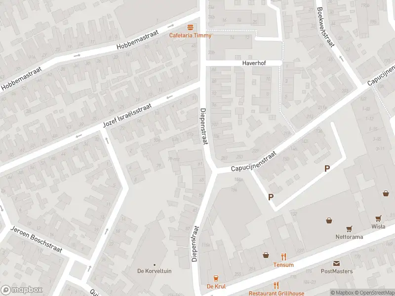 Overlastmelding Diepenstraat in Tilburg
