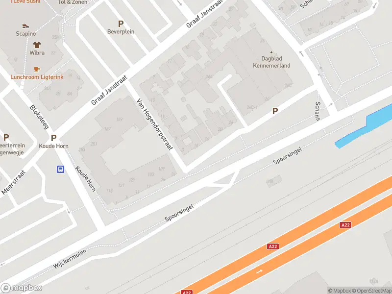 Overlastmelding Spoorsingel in Beverwijk