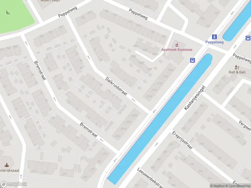 Ambulance met grote spoed naar de Dalkruidstraat in Rotterdam