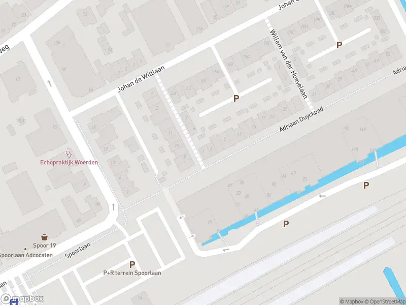 Politie naar de Adriaan Duyckpad in Woerden vanwege aanrijding met letsel