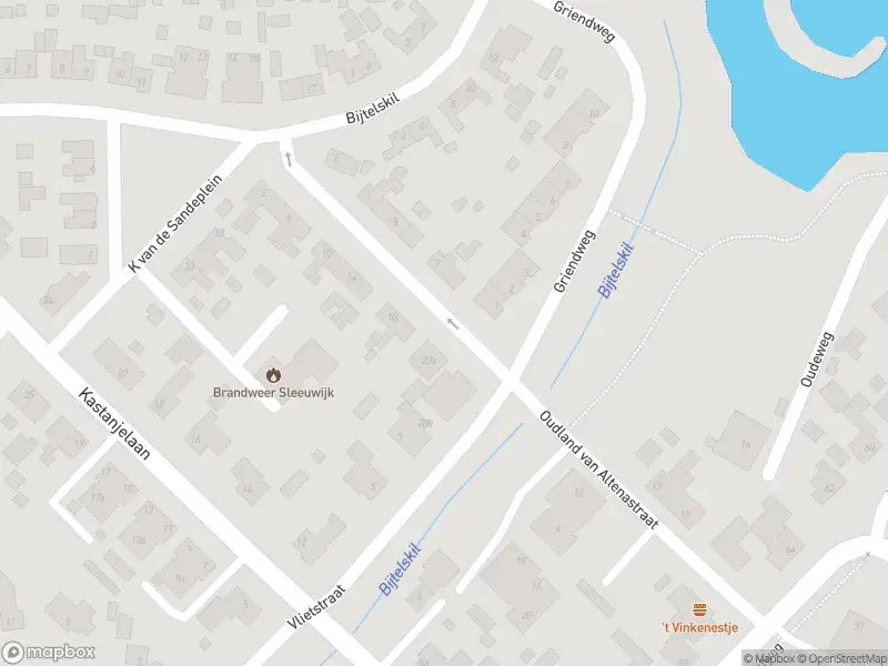 112 melding Overlastmelding Oudland van Altenastraat in Sleeuwijk gesloten