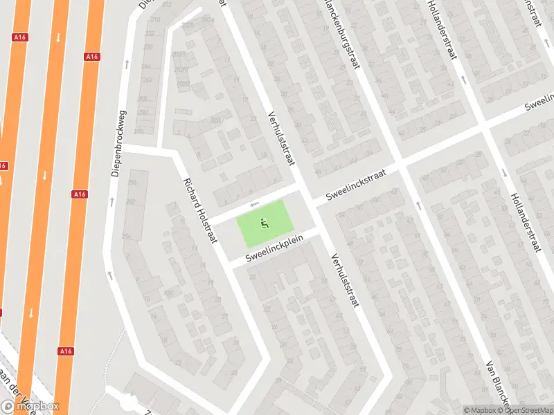 Overlastmelding Sweelinckplein in Dordrecht gesloten