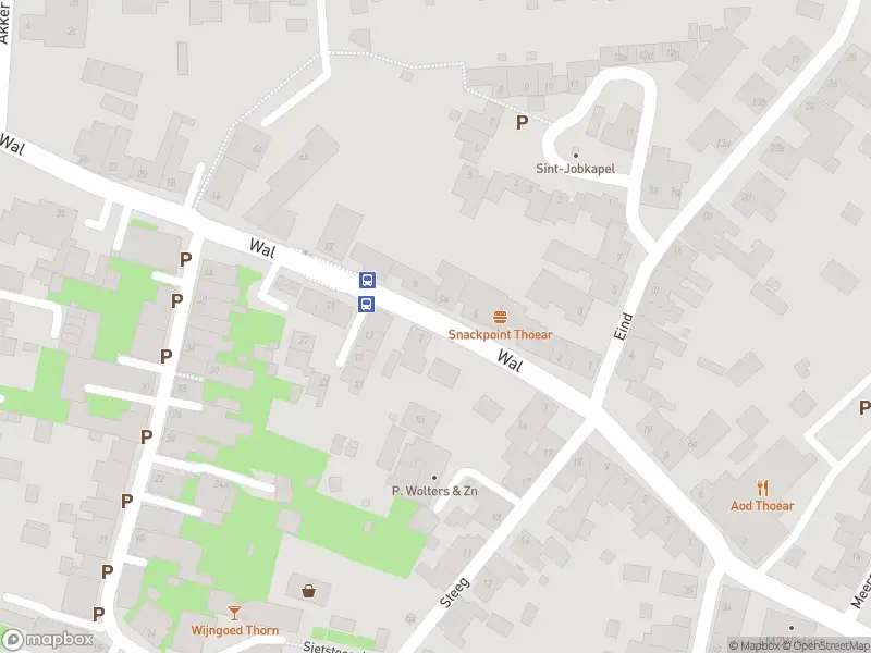 Politie naar de Wal in Thorn vanwege aanrijding met letsel