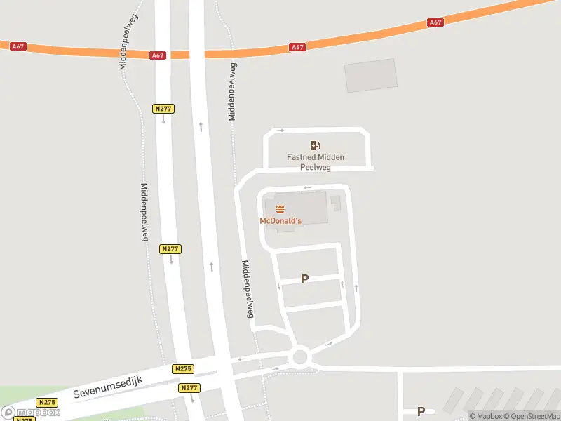 Politie naar de Middenpeelweg in Maasbree vanwege aanrijding met letsel