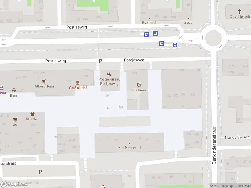 Ambulance met gepaste spoed naar de August Allebéplein in Amsterdam