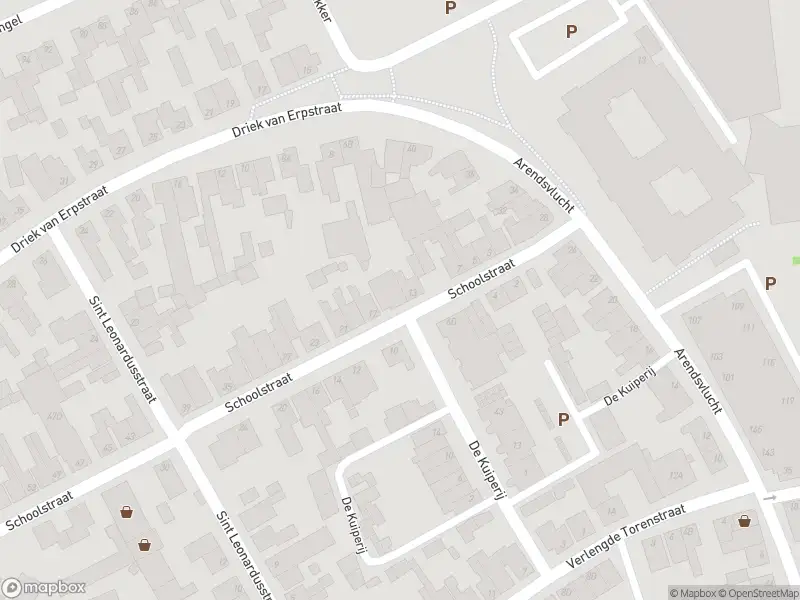 Politie naar de Schoolstraat in Oss vanwege ongeval met letsel