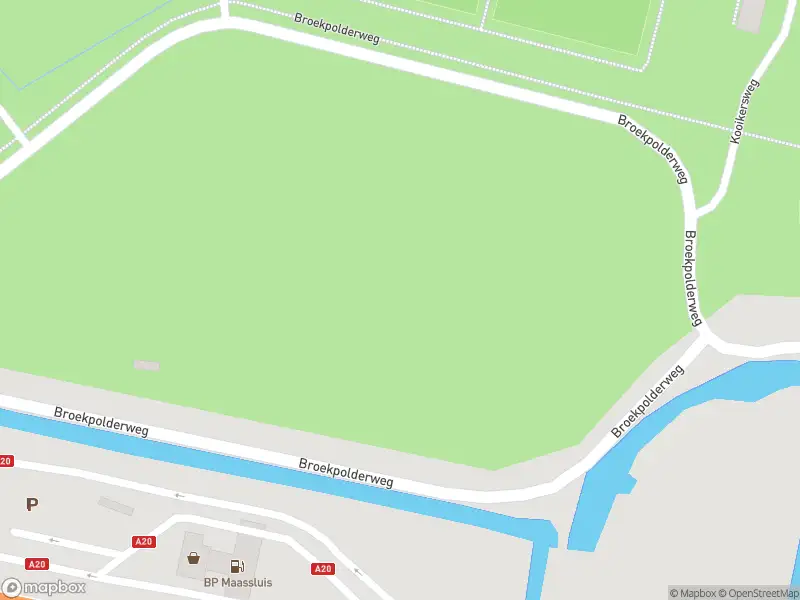 112 melding Politie naar de Broekpolderweg in Vlaardingen vanwege ongeval met letsel