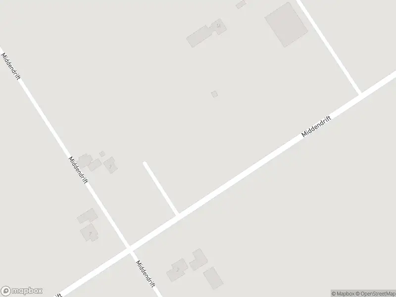 Politie met gepaste spoed naar de Middendrift in Steenbergen vanwege ongeval met letsel