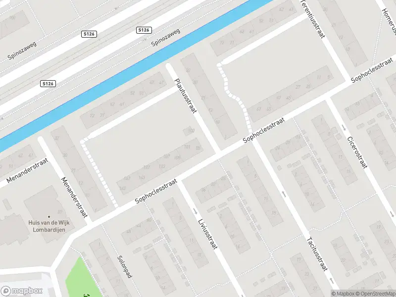 Ambulance met grote spoed naar de Sophoclesstraat in Rotterdam