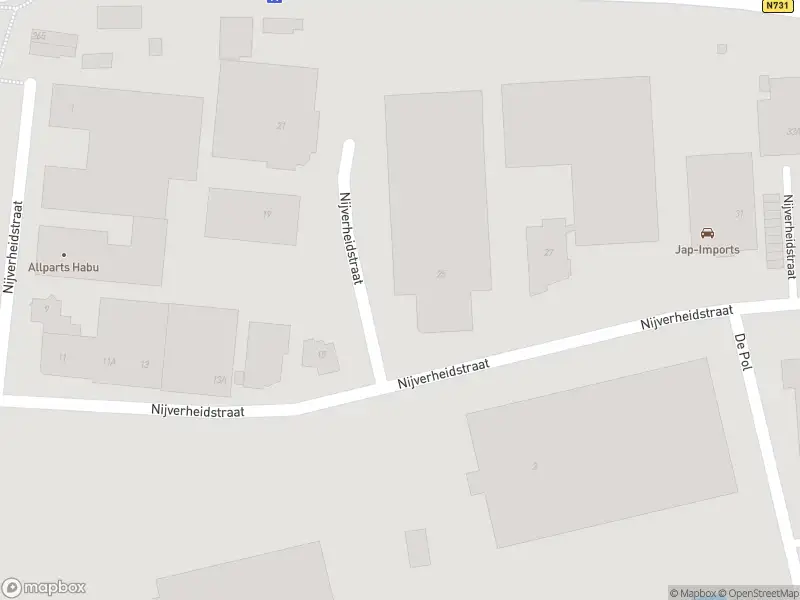 Politie naar de Nijverheidstraat in Losser vanwege aanrijding met letsel