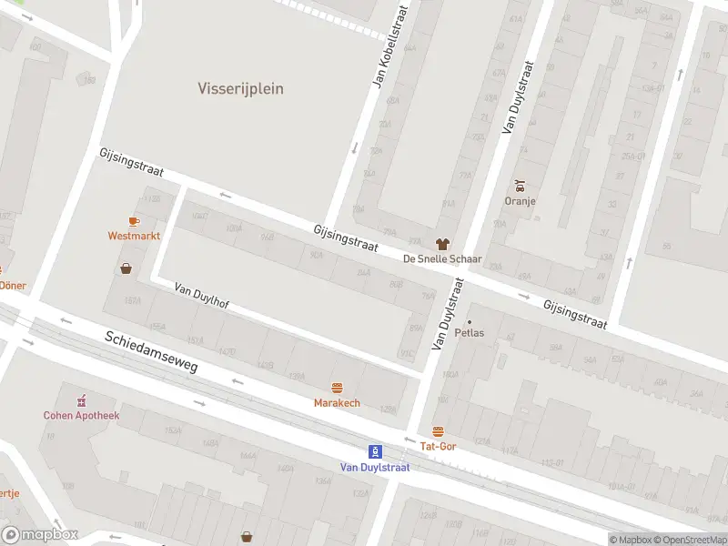 Ambulance met grote spoed naar de Gijsingstraat in Rotterdam