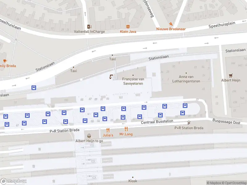 112 melding Politie naar de Gravinnen van Nassauboulevard in Breda