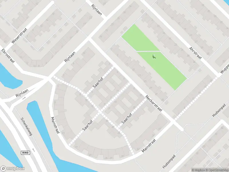 Politie naar de Donaulaan in Spijkenisse vanwege ongeval met letsel