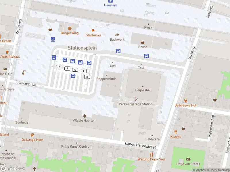 Ambulance naar de Stationsplein in Haarlem
