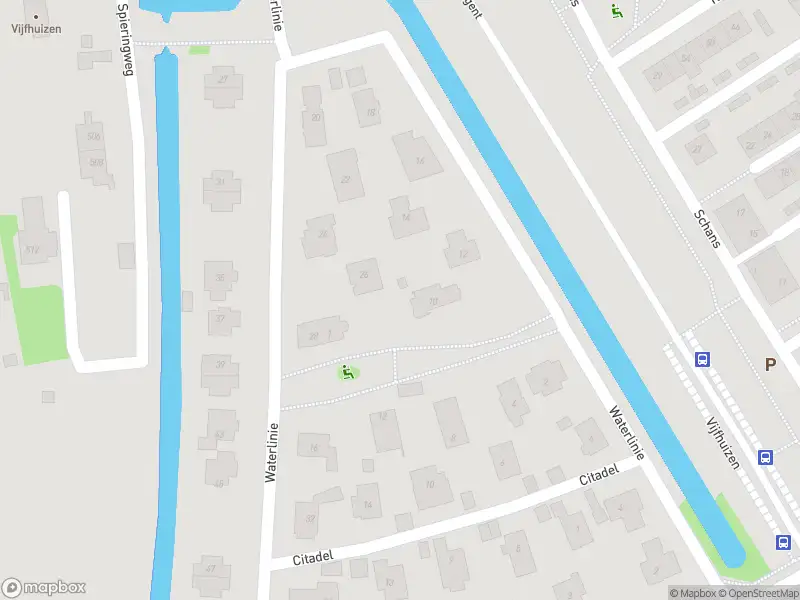 Ambulance met grote spoed naar de Waterlinie in Vijfhuizen