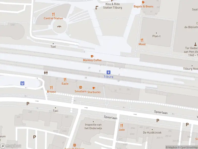 112 melding Overlastmelding Stationspassage in Tilburg gesloten