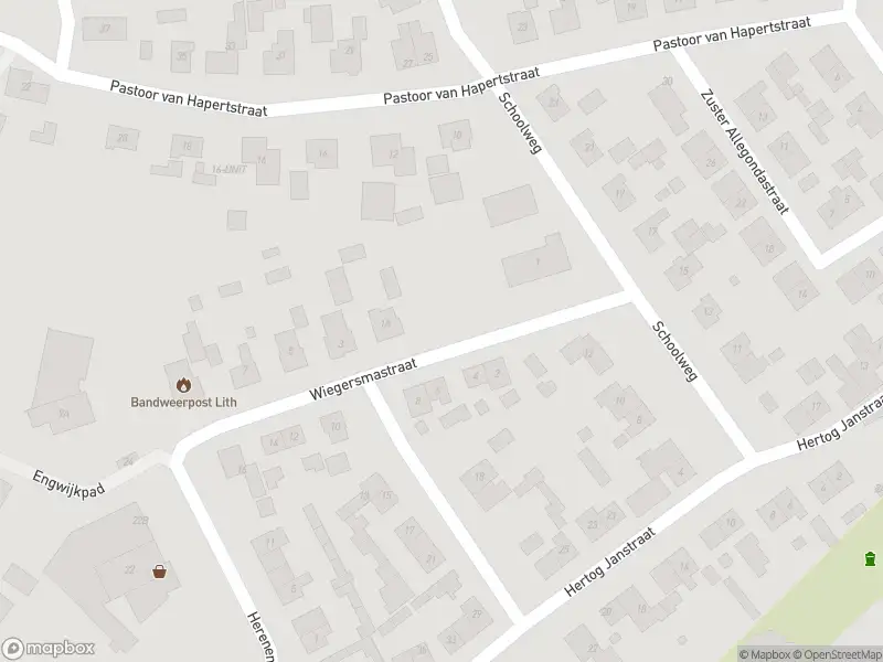 Brandweer met grote spoed naar de Wiegersmastraat in Lith vanwege gebouwbrand