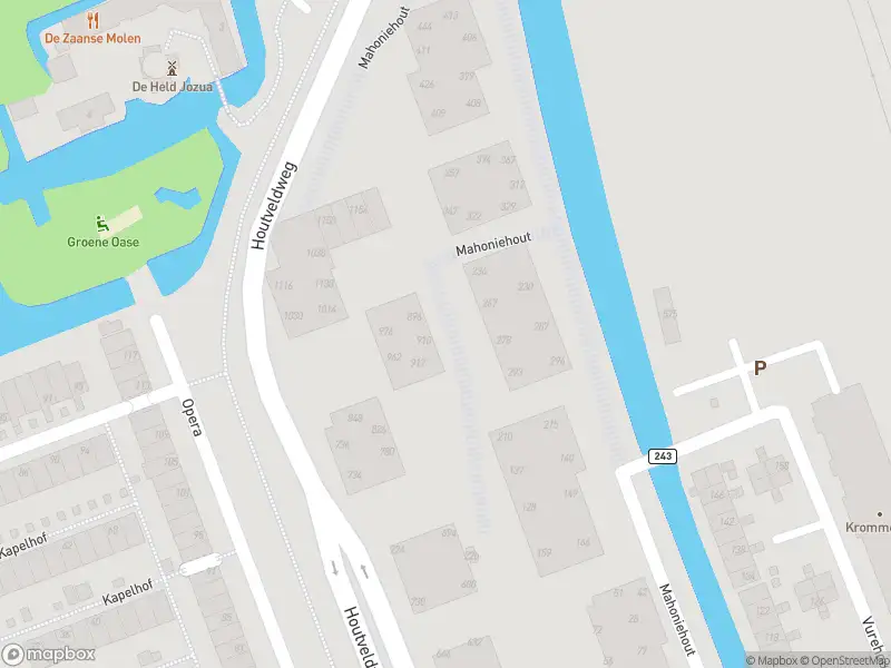 Ambulance met gepaste spoed naar de Mahoniehout in Zaandam