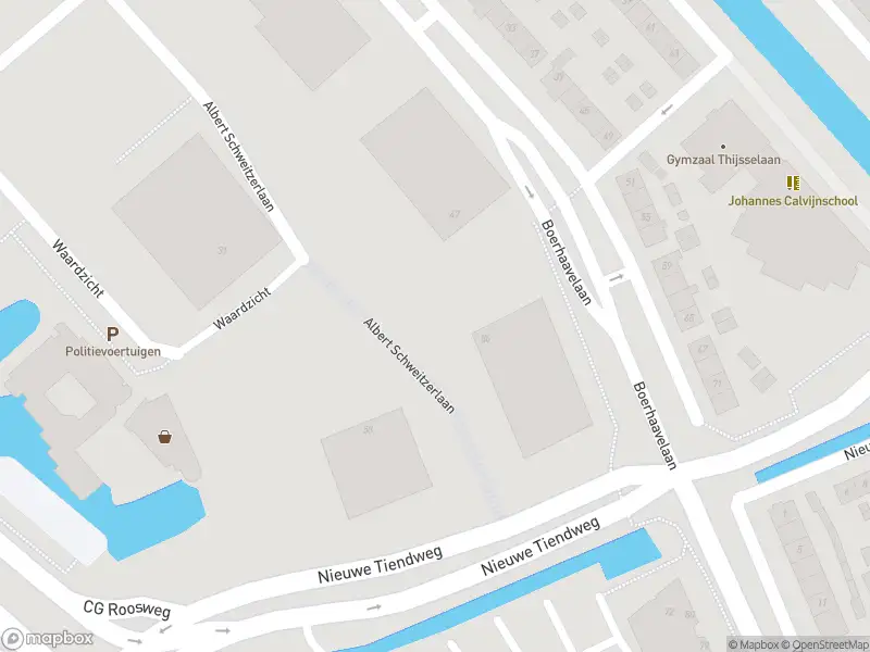 Ambulance met grote spoed naar de Dr. Thijsselaan in Krimpen aan den IJssel