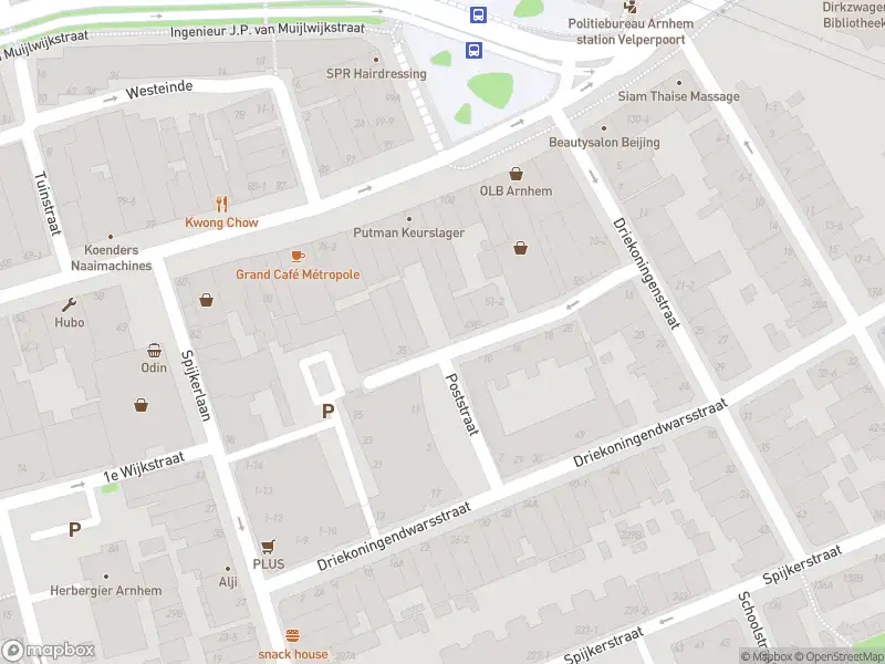 112 melding Overlastmelding Poststraat in Arnhem gesloten