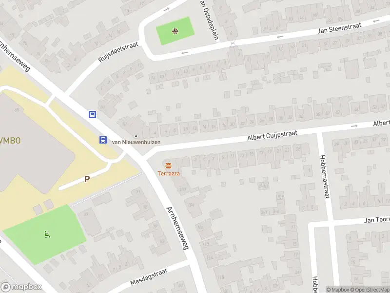 Ambulance met grote spoed naar de Albert Cuijpstraat in Albert Cuypstraat