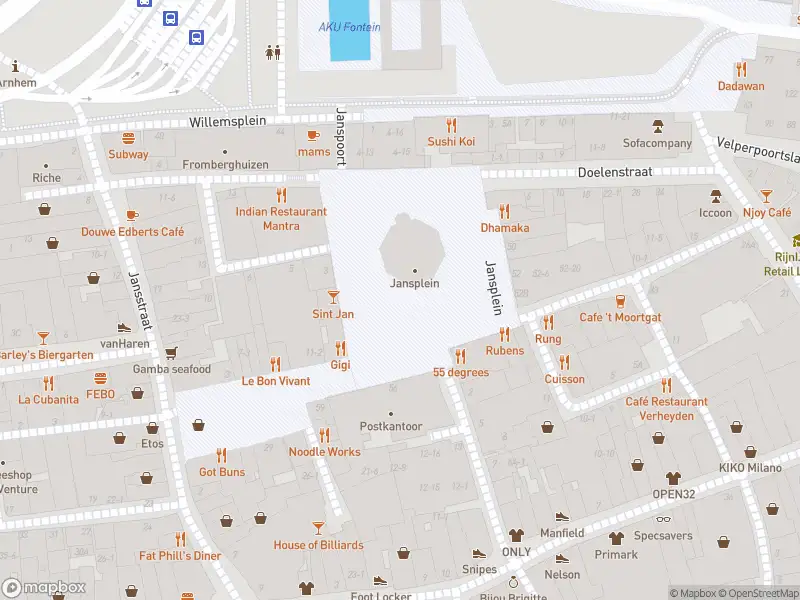 Politie naar de Korenmarkt in Arnhem vanwege steekincident