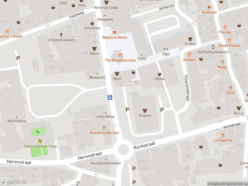 Politie naar de Kerkstraat in Bussum vanwege overval