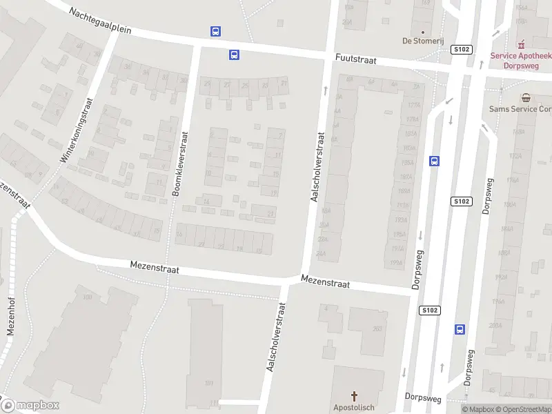 Ambulance met grote spoed naar de Aalscholverstraat in Rotterdam