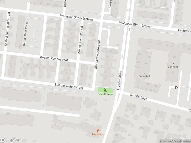 Overlastmelding Slot Loevesteinstraat in Tilburg