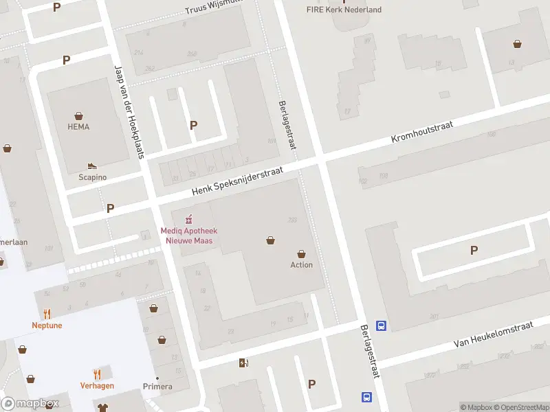 Ambulance met grote spoed naar de Henk Speksnijderstraat in Rotterdam