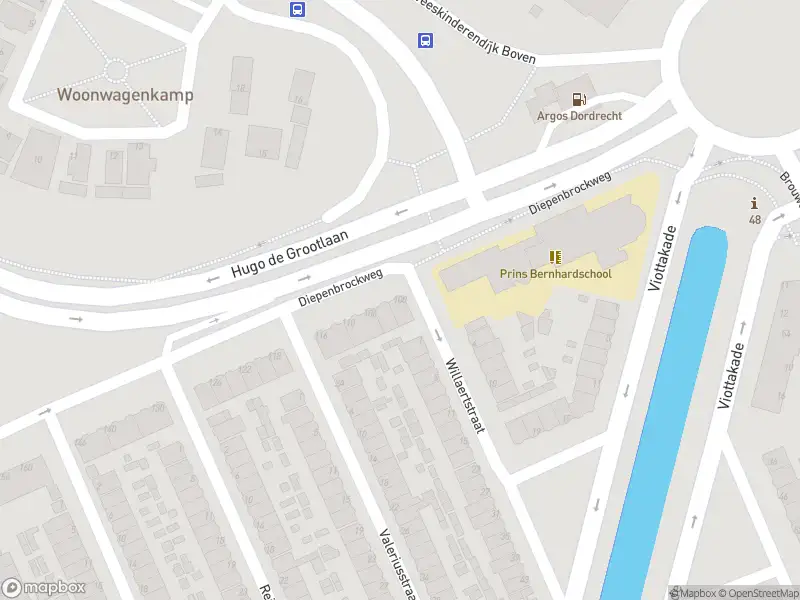 Overlastmelding Diepenbrockweg in Dordrecht