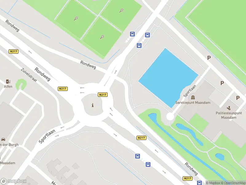 Besteld ambulance vervoer naar de Sportlaan in Maasdam