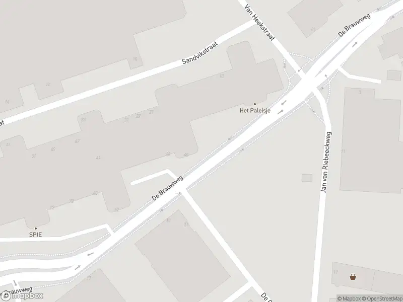 Ambulance met grote spoed naar de De Brauwweg in Schiedam