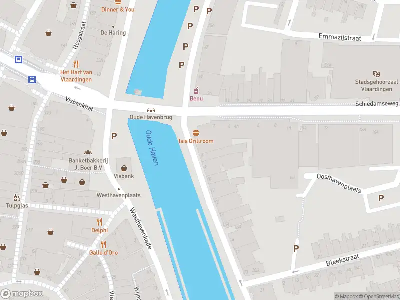 Ambulance met gepaste spoed naar de Oosthavenkade in Vlaardingen