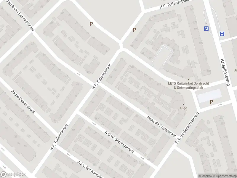 112 melding Overlastmelding Isaac Da Costastraat in Dordrecht gesloten