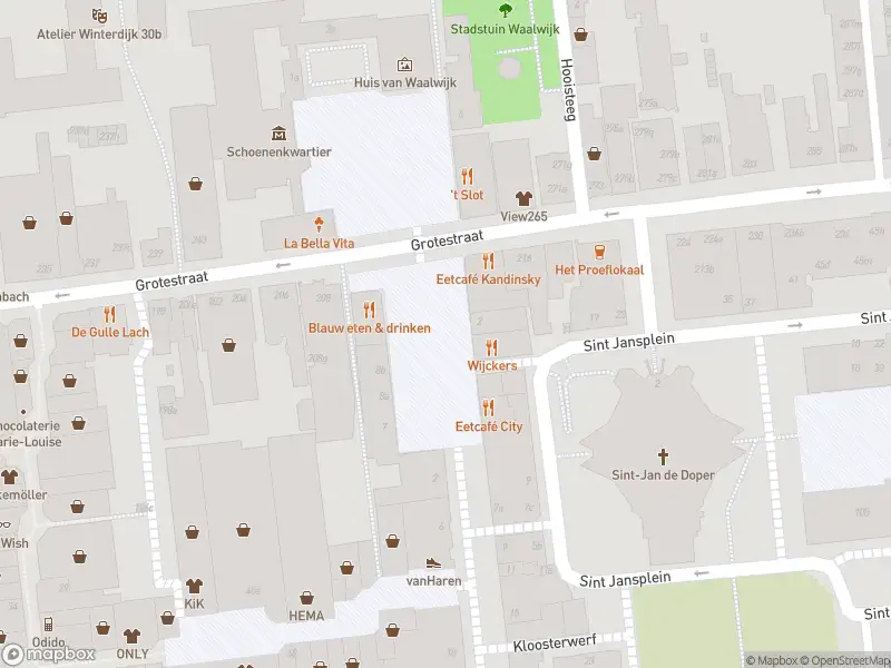 112 melding Overlastmelding Markt in Waalwijk gesloten