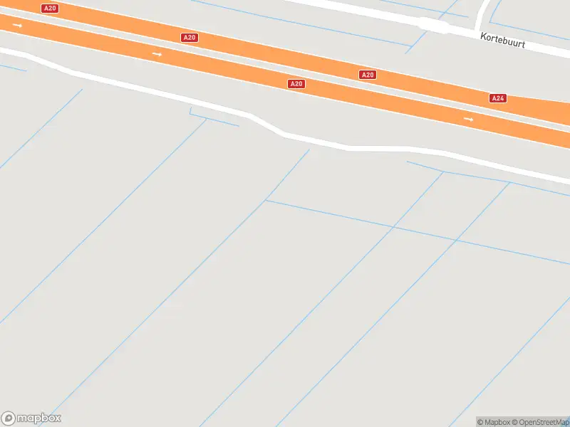 Ambulance met grote spoed naar de 's-Gravenweg in Rotterdam