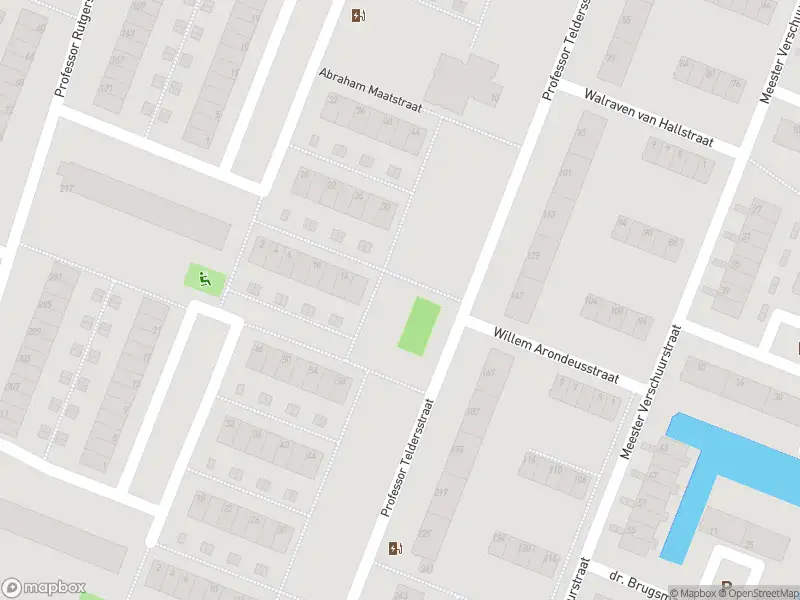 Politie naar de Prof. Teldersstraat in Vlaardingen