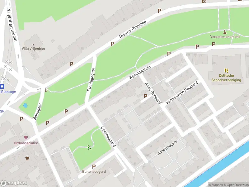 Brandweer met gepaste spoed naar de Nieuwe Plantage in Delft