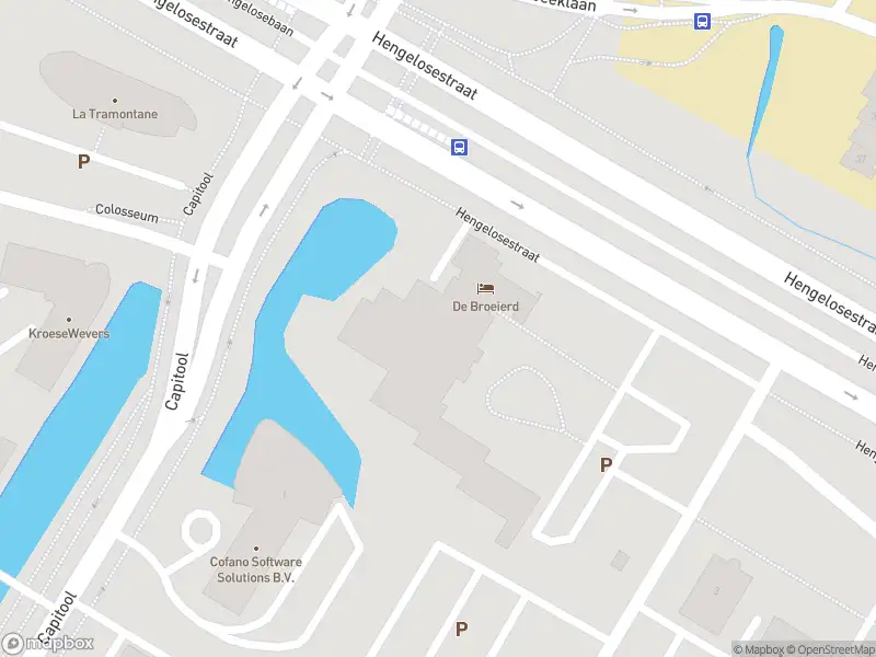 Brandweer met gepaste spoed naar de Colosseum in Enschede vanwege afgaan automatisch brandalarm