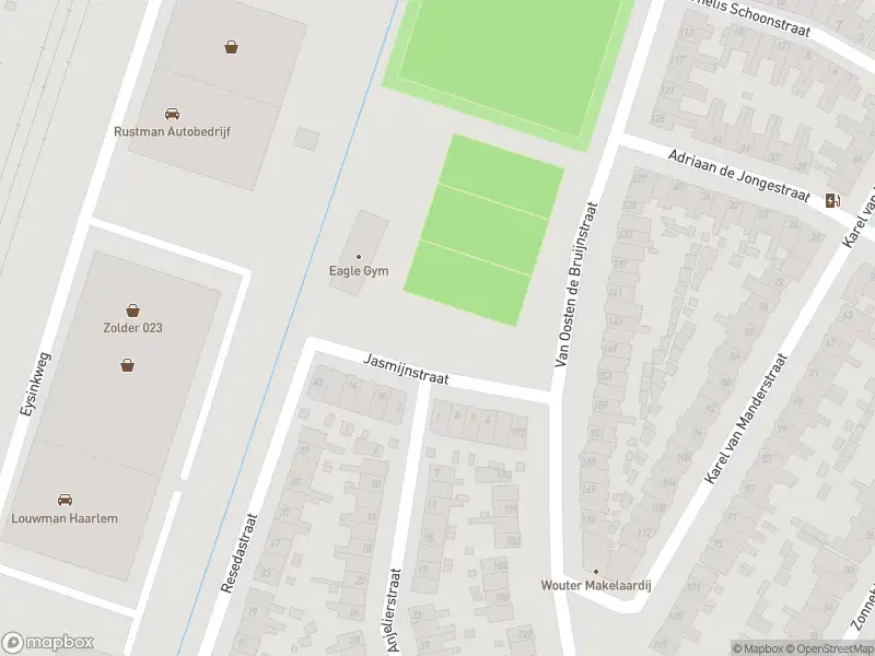 Ambulance met gepaste spoed naar de Jasmijnstraat in Haarlem