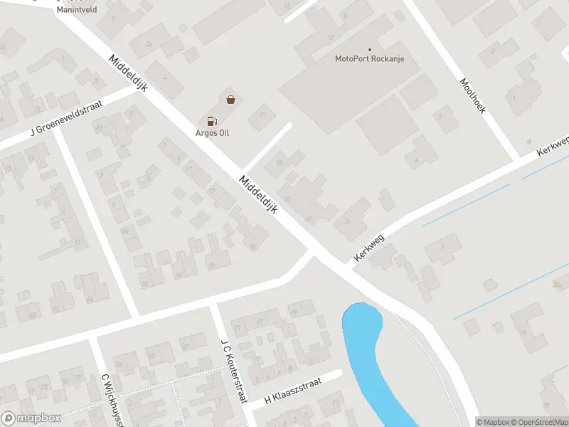 Ambulance met grote spoed naar de Middeldijk in Rockanje