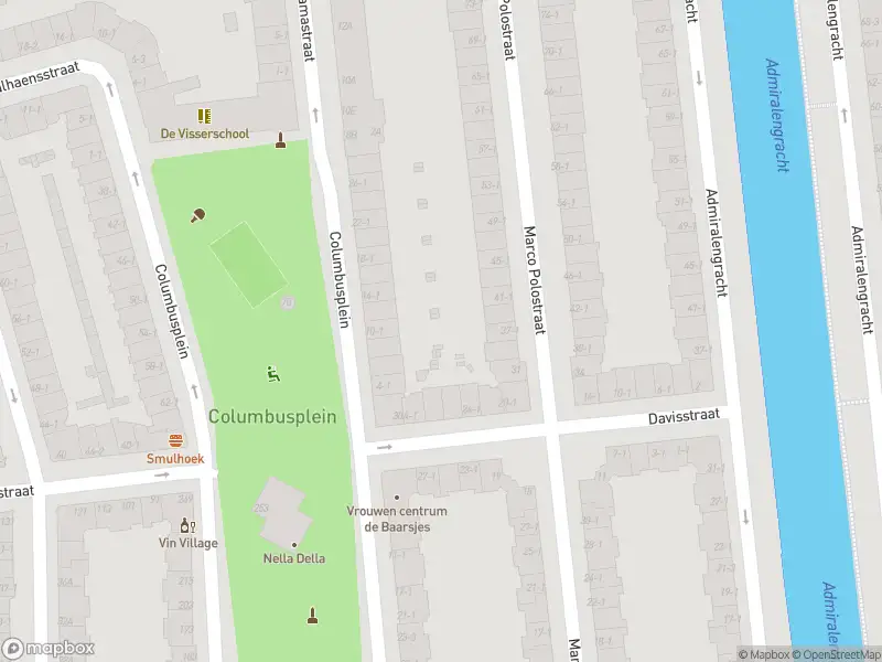 Brandweer met gepaste spoed naar de Columbusplein in Amsterdam vanwege wateroverlast