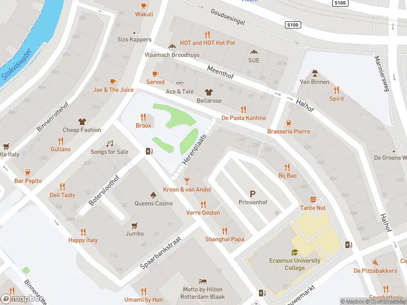 112 melding Ambulance met grote spoed naar de Herenplaats in Rotterdam